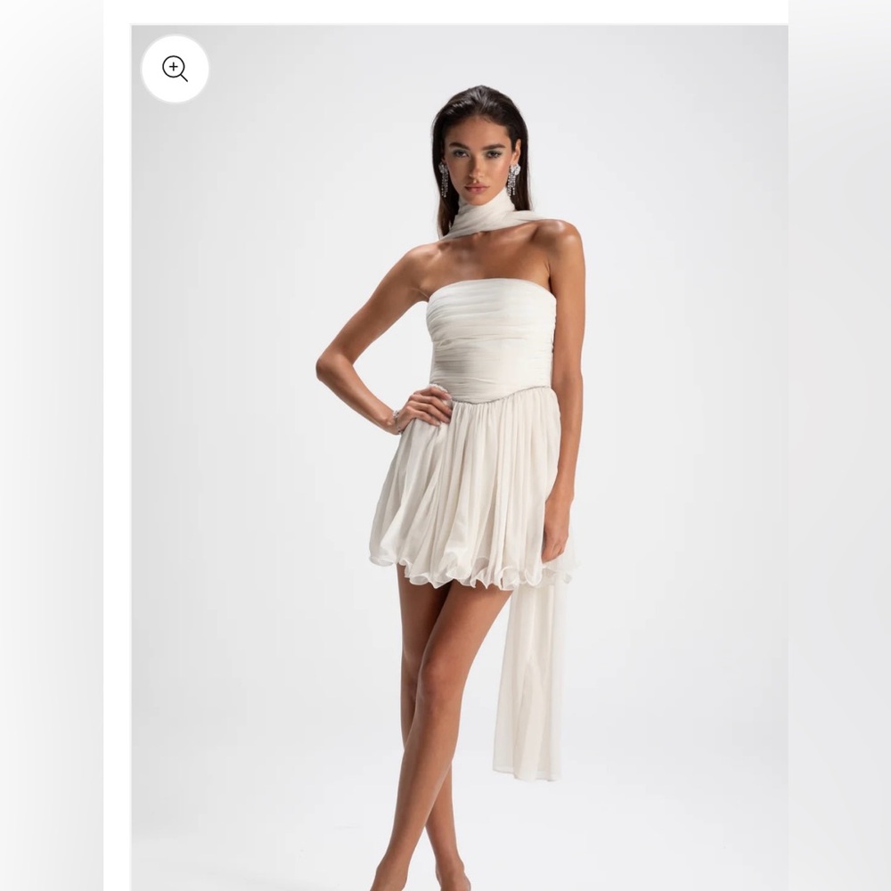Nana Jacqueline Chloe Dress in White